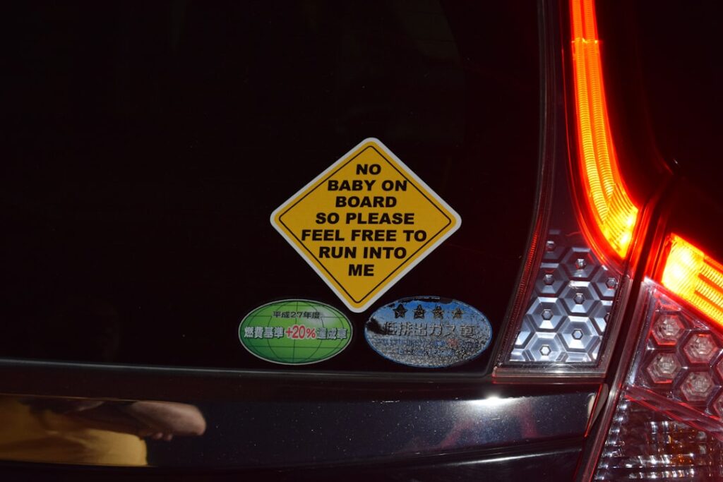 Reflective Vehicle Decals